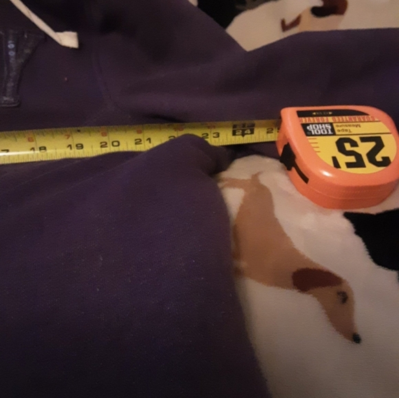 Old Navy Sherpa Lined Zip Front Hoodie Purple Sequin Woman's XL - Picture 2 of 9